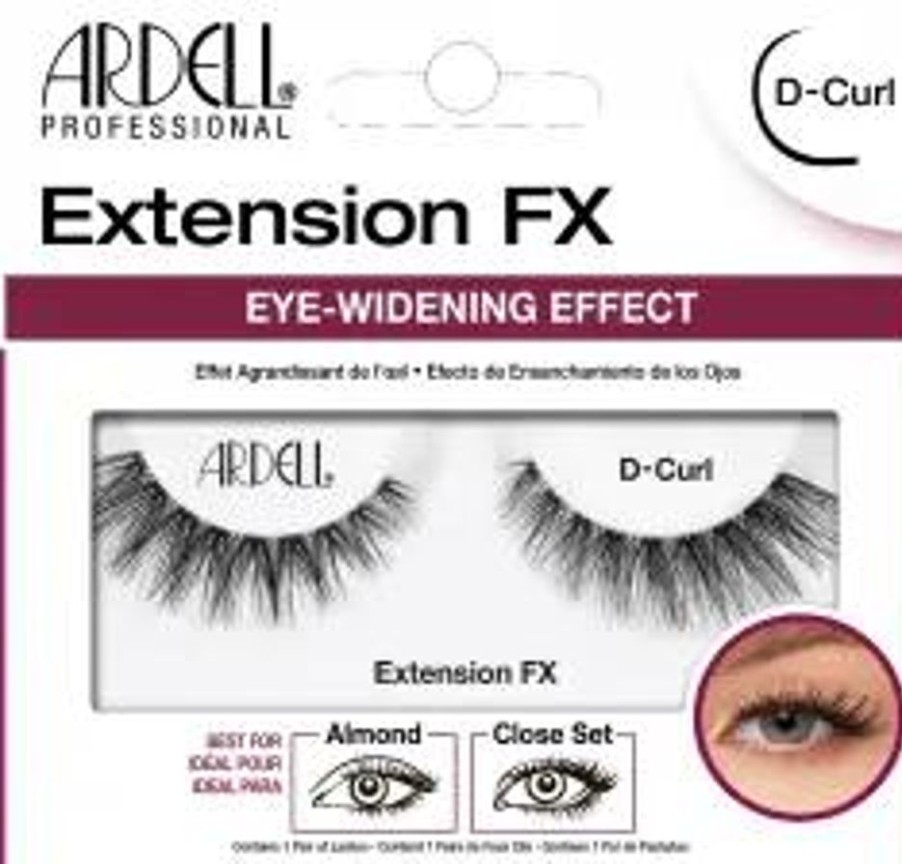 Make Up Ardell Ciglia Finte | Ardell Ciglia Extension Fx D Curl Eye Widening Effect