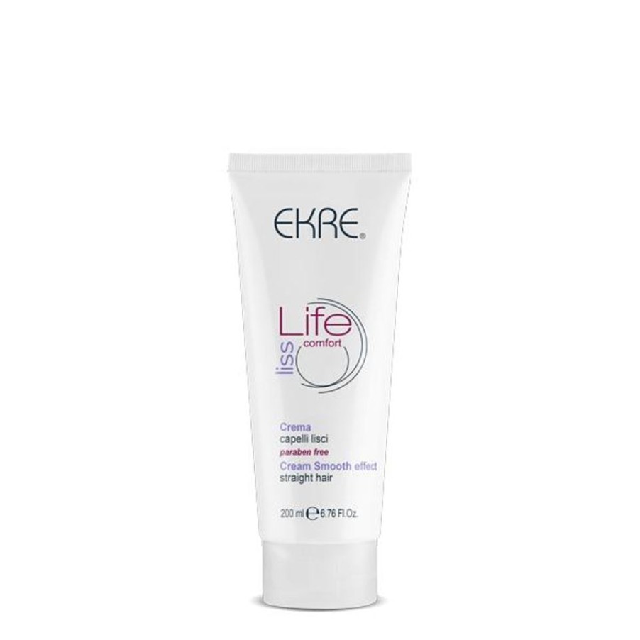 Capelli Ekre | Ekre Life Comfort Liss Crema Capelli Lisci 200 Ml