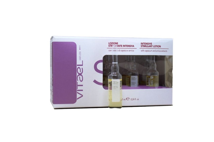 Capelli Vitael | Vitael Lozione Stimolante Intensiva Prevenzione Caduta Dei Capelli 10 Fiale Da 7 Ml