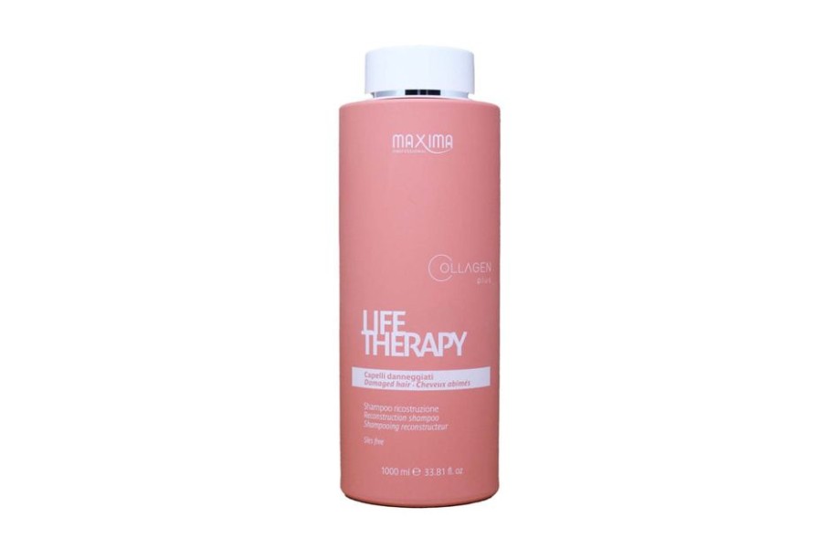 Capelli Maxima Professional | Maxima Life Therapy Shampoo Ricostruzione Per Capelli Danneggiati 1000 Ml