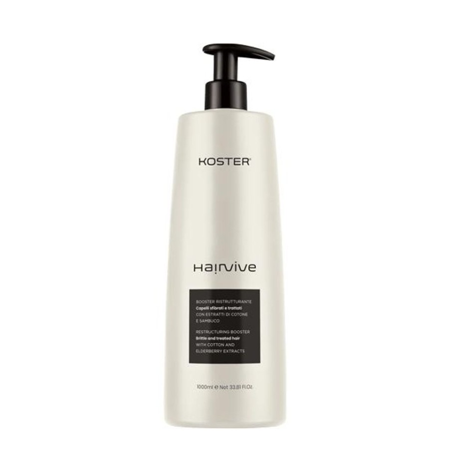 Capelli Koster | Koster Hairvive Booster Ristrutturante Per Capelli Sfibrati E Trattati 1000 Ml