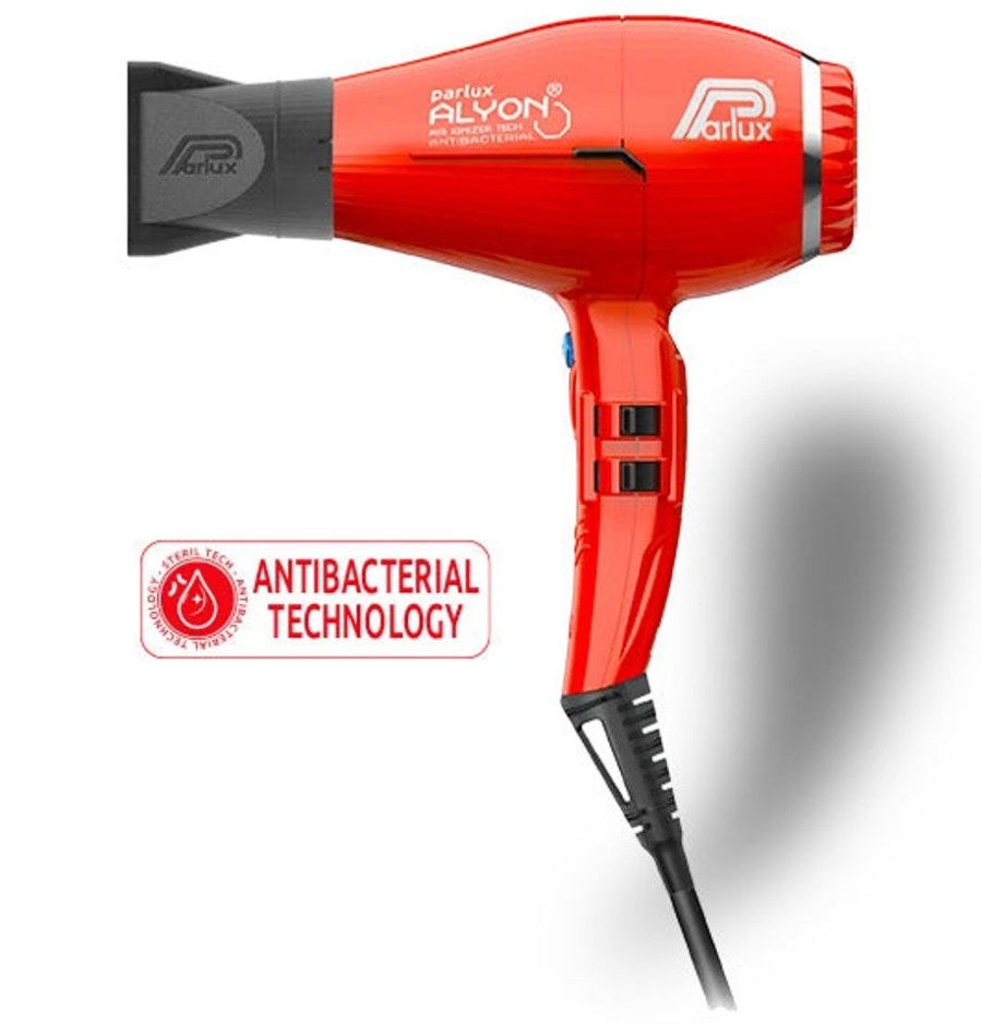 Parrucchiere - Barber Parlux | Parlux Alyon Air Ionizer Tech Antibacterial Asciugacapelli Professionale Rosso