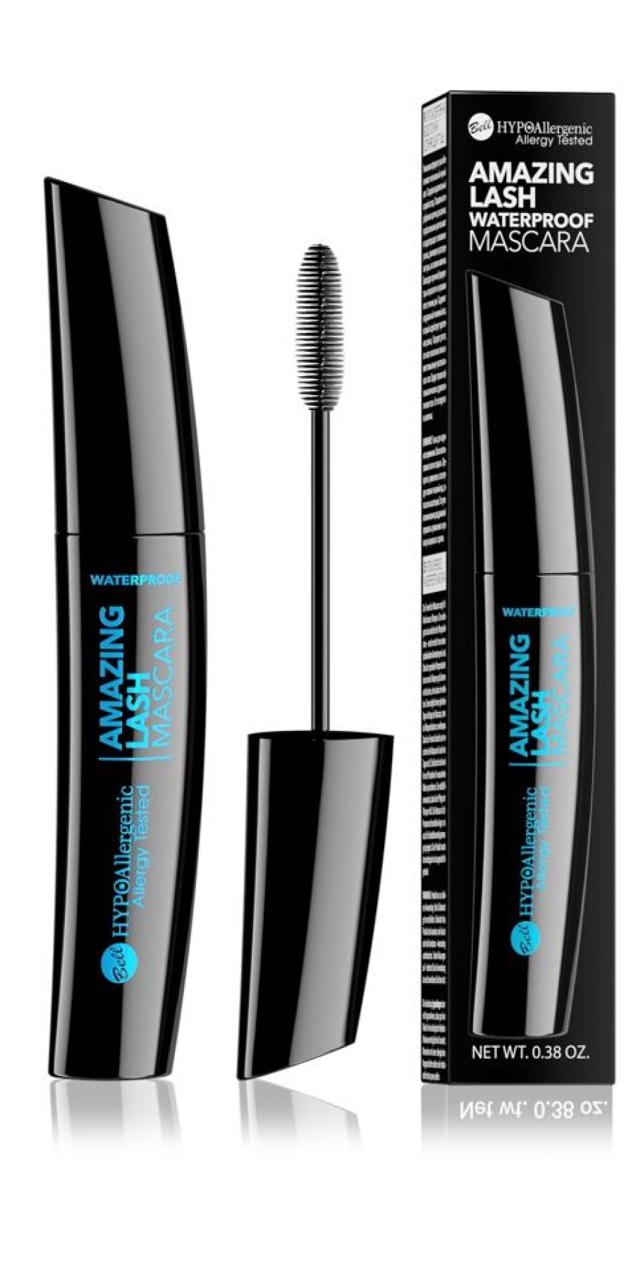 Make Up Bell HypoAllergenic Mascara | Hypoallergenic Amazing Lash Waterproof Mascara Effetto Ciglia Finte 11 Gr