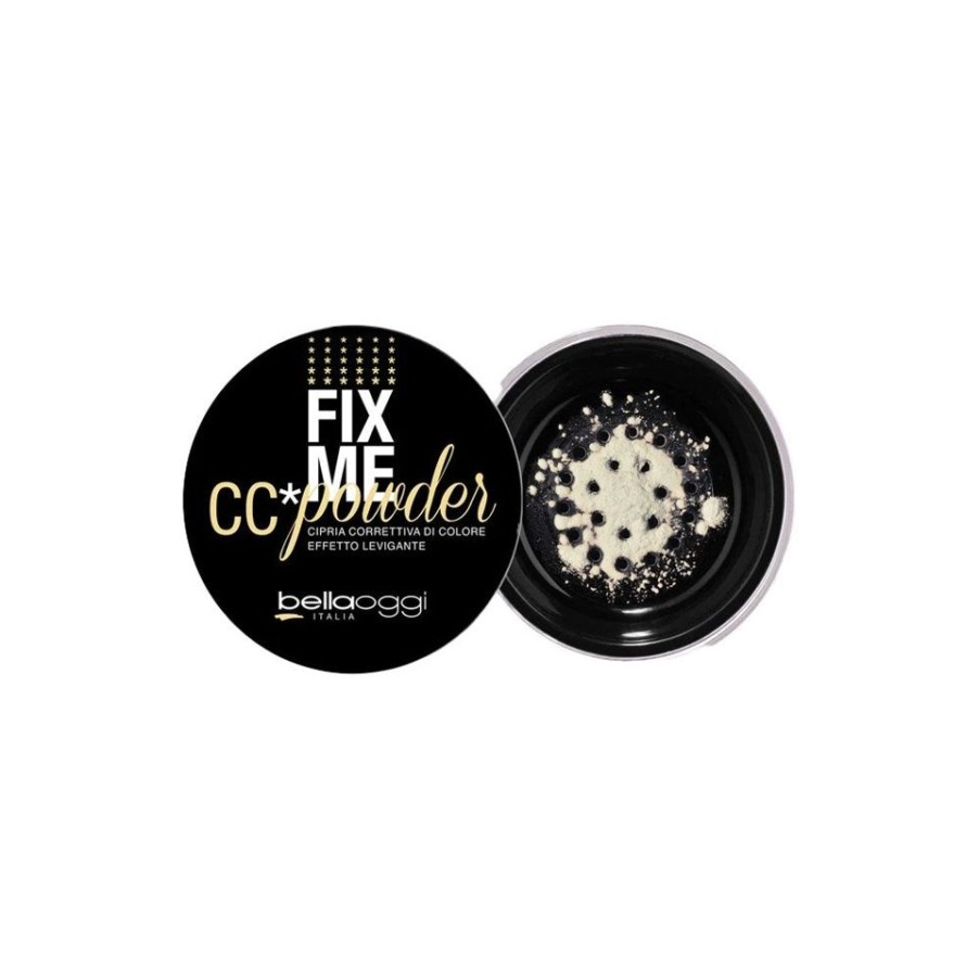 Make Up BellaOggi Italia Ciprie | Bellaoggi Fix Me Cc Powder Cipria Opacizzante Color Banana Shade 7,5 Gr