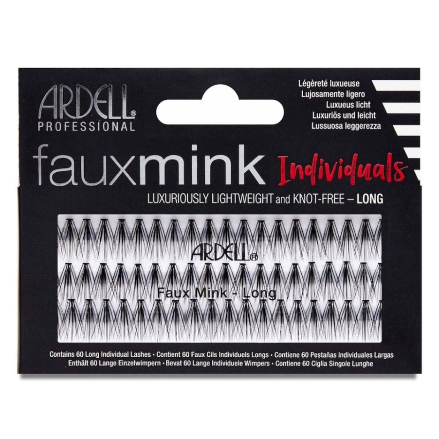 Make Up Ardell Ciglia Finte | Ardell Ciglia Faux Mink Individuals Long Black Senza Nodo