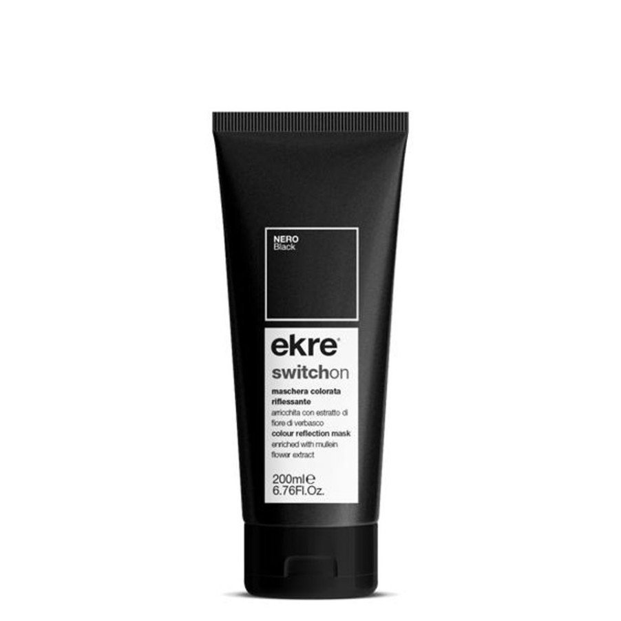 Capelli Ekre | Ekre Switchon Maschera Colorata Riflessante Nero 200 Ml