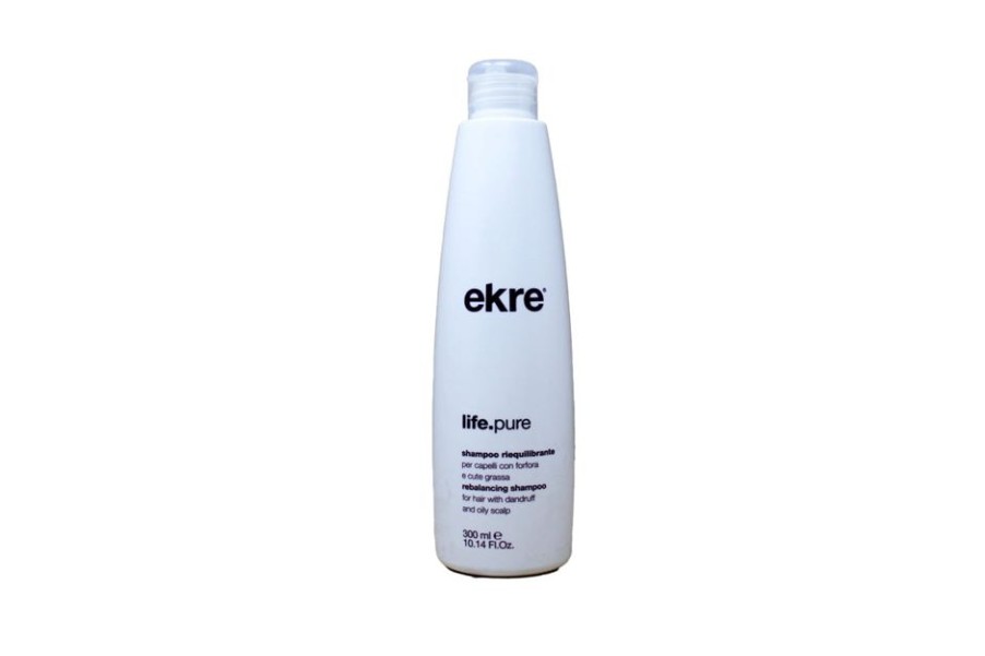 Capelli Ekre | Ekre Life Pure Shampoo Riequilibrante Per Capelli Con Forfora E Cute Grassa 300 Ml