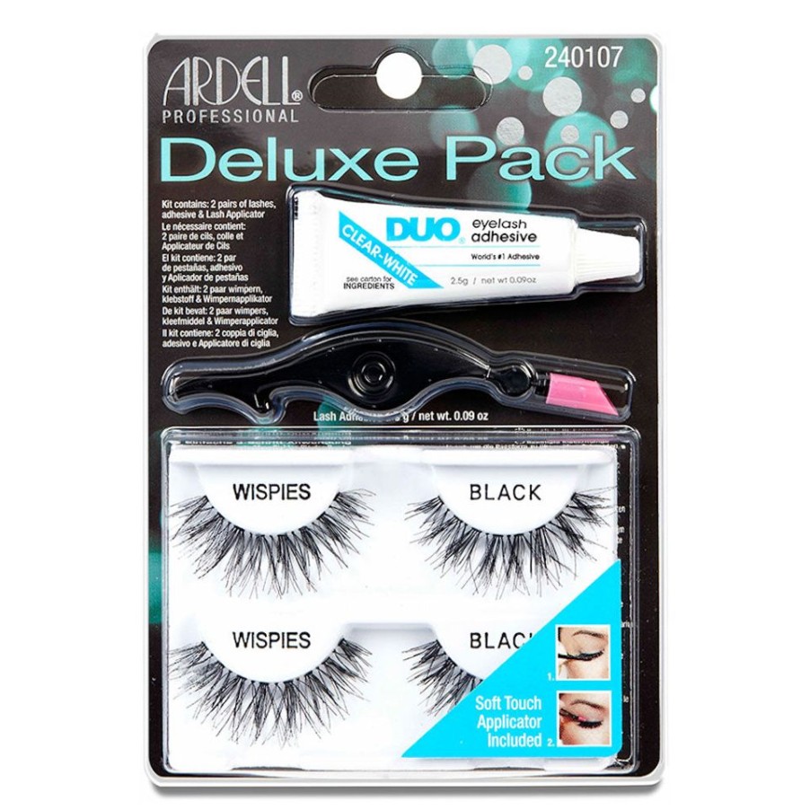 Make Up Ardell Ciglia Finte | Ardell Ciglia Deluxe Pack Wispies Black