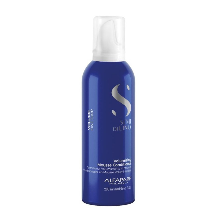 Capelli Alfaparf Milano | Alfaparf Milano Semi Di Lino Volume Fine Hair Conditioner Volumizzante Per Capelli In Mousse 200 Ml