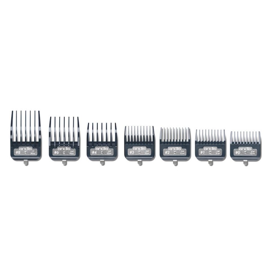 Parrucchiere - Barber Andis | Andis Master Premium Metal Clip Rialzi Per Tosatrice Set 7Pz