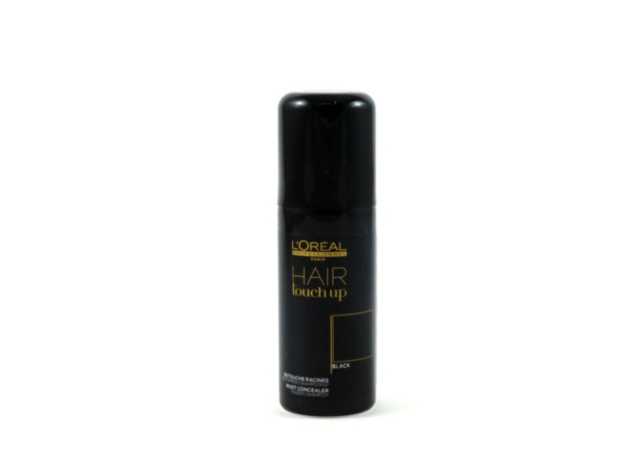 Capelli L'Oreal Professional | L'Oreal Hair Touch Up Black Spray Correttore Ricrescita 75 Ml