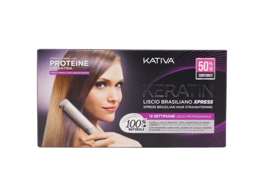 Capelli Kativa | Kativa Keratin Stiratura Brasiliana Uso Professionale