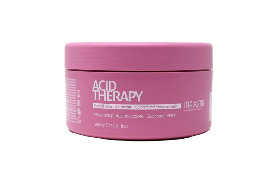 Capelli Maxima Professional | Maxima Acid Therapy Maschera Per Capelli Colorati E Trattati Nuova Formula 500 Ml