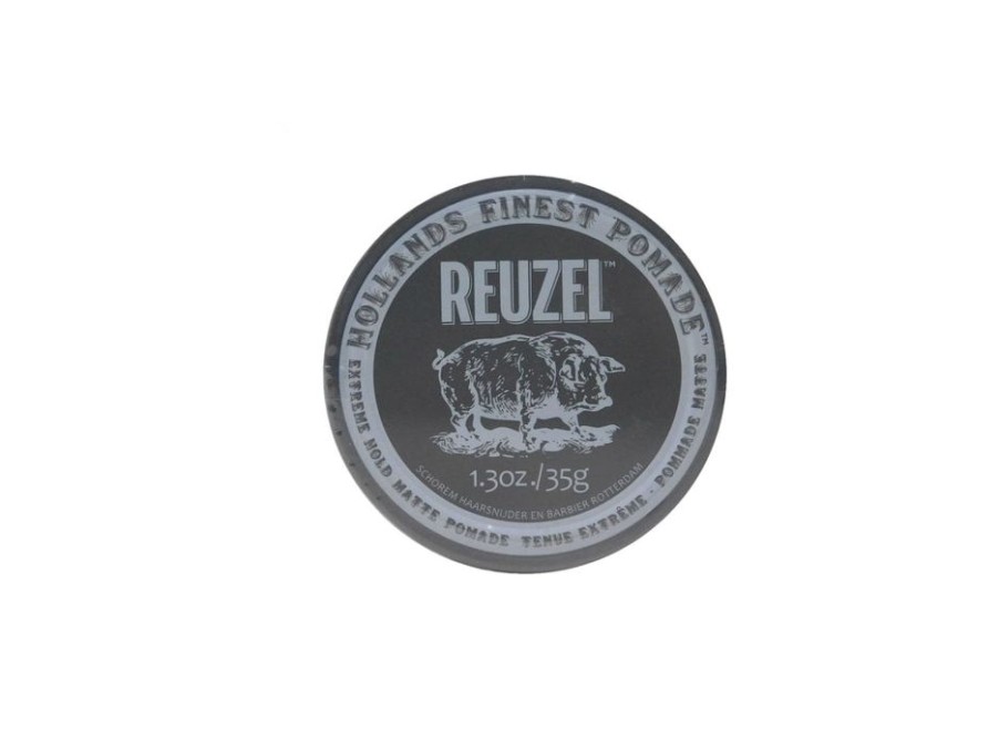 Capelli Reuzel | Reuzel Extreme Hold Matte Pomade Tenuta Estrema 35 Gr