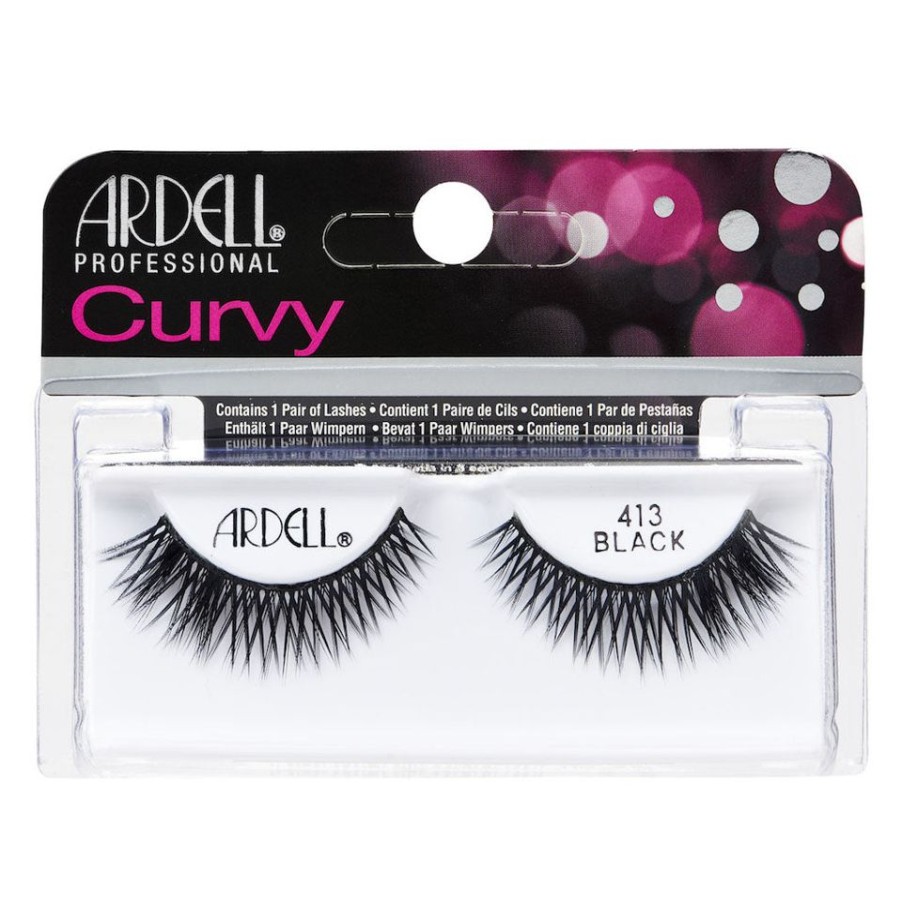 Make Up Ardell Ciglia Finte | Ardell Ciglia Curvy 413 Black