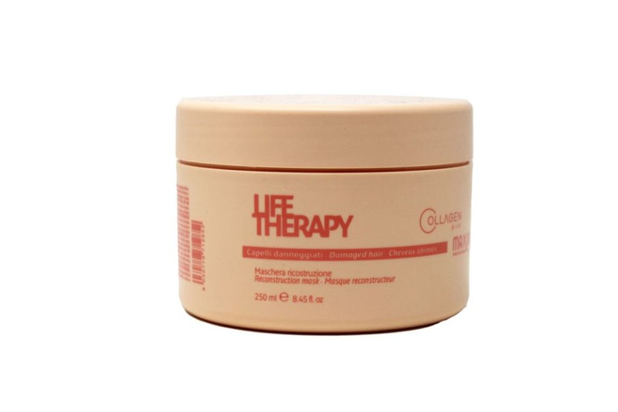 Capelli Maxima Professional | Maxima Life Therapy Maschera Ristrutturante Per Capelli Danneggiati Al Collagene 250 Ml