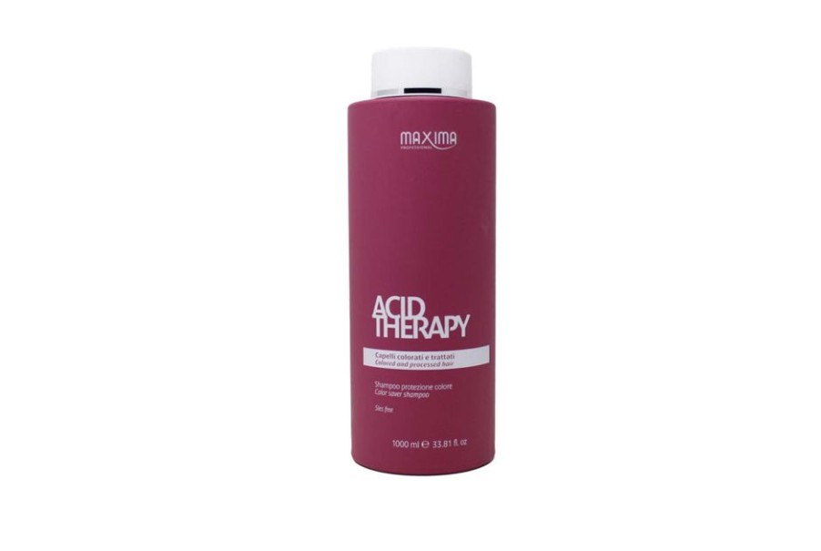 Capelli Maxima Professional | Maxima Acid Therapy Shampoo Per Capelli Colorati E Trattati Nuova Formula 1000 Ml