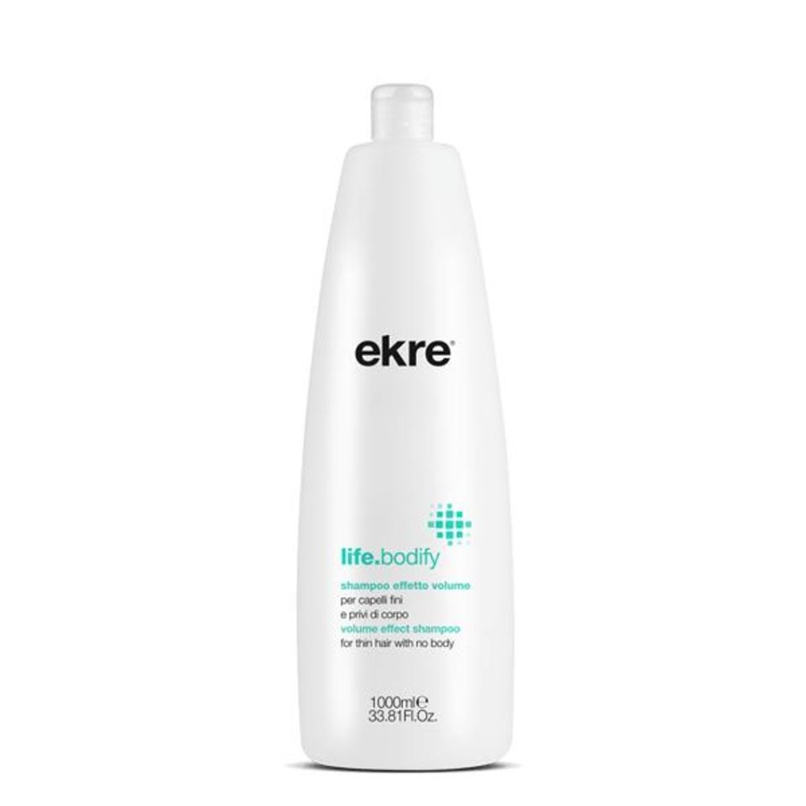 Capelli Ekre | Ekre Life Bodify Shampoo Volumizzante Per Capelli Fini E Privi Di Corpo 1000 Ml