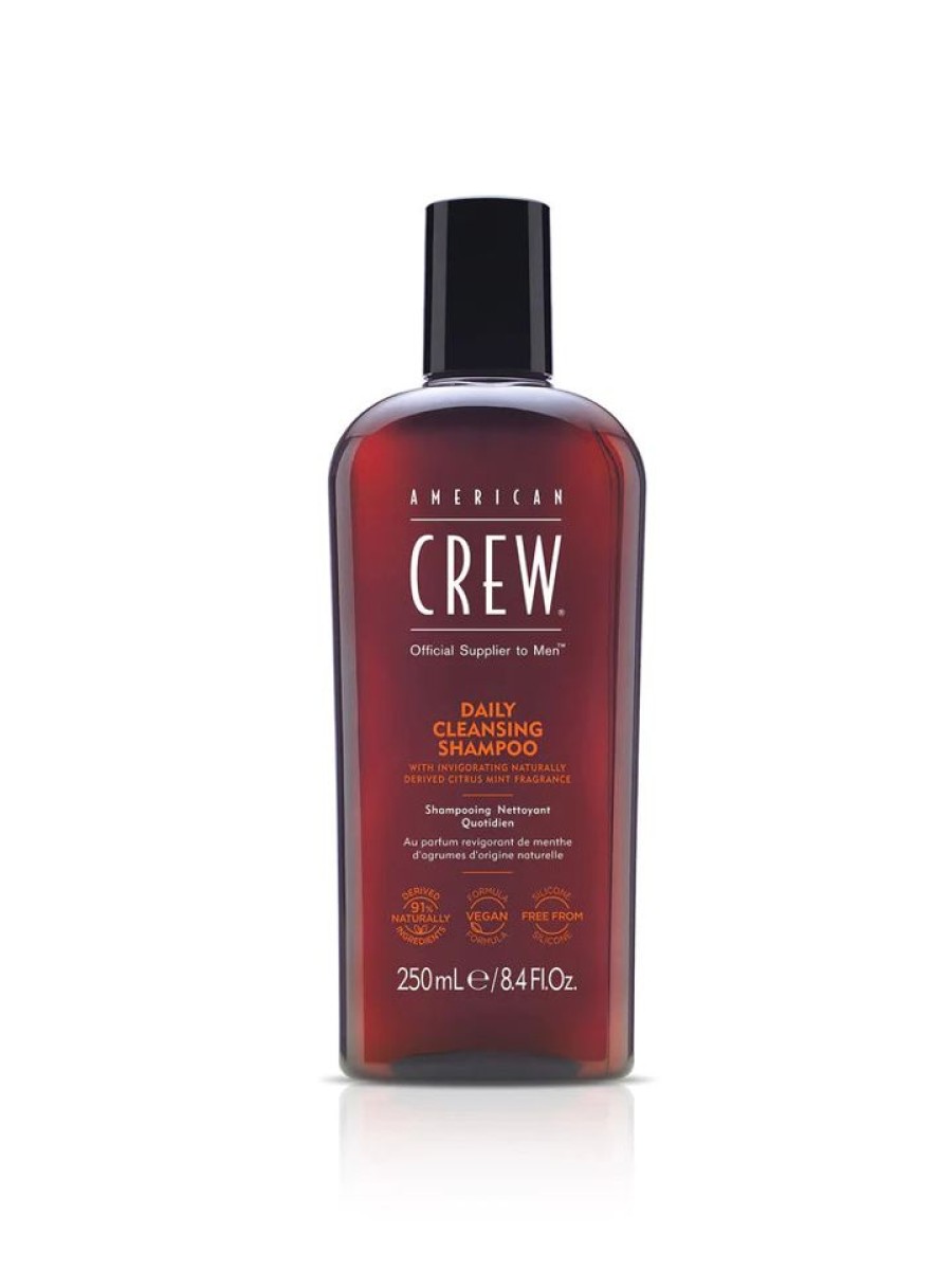 Capelli American Crew | American Crew Daily Cleansing Shampoo Per Capelli 250 Ml