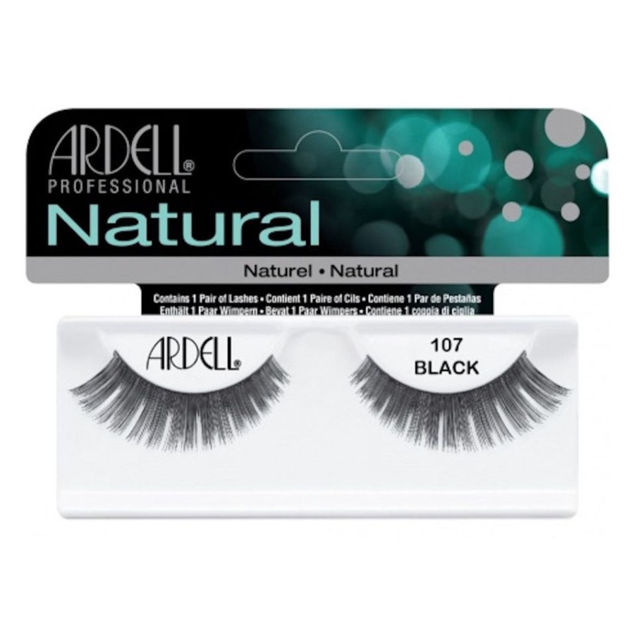 Make Up Ardell Ciglia Finte | Ardell Ciglia Natural Lashes 107 Black