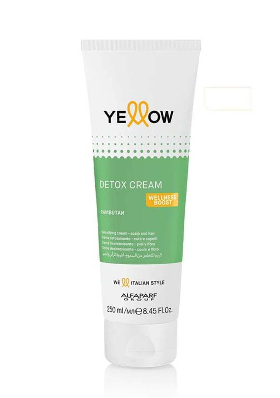 Capelli Alfaparf Yellow | Alfaparf Yellow Scalp Detox Crema Detossinante Per Cute E Capelli 250 Ml