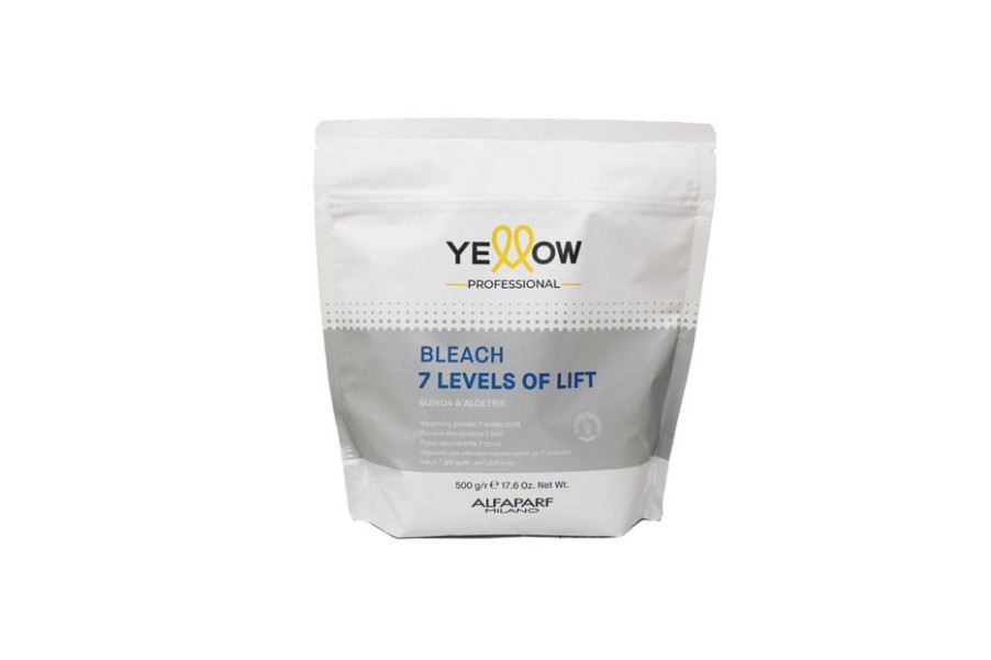 Capelli Alfaparf Yellow | Alfaparf Yellow Polvere Decolorante Per Capelli Anti Giallo 7 Toni In Busta 500 Gr