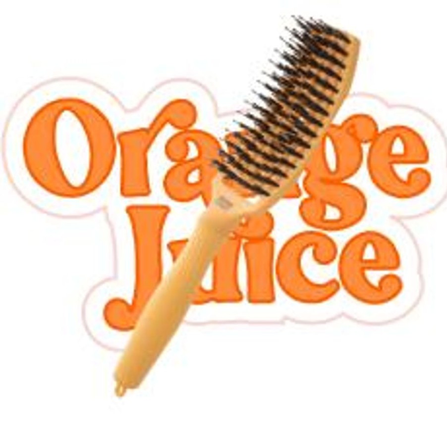 Parrucchiere - Barber Olivia Garden | Olivia Garden Spazzola Districante Finger Medium Edizione 90'S Party Orange Juice