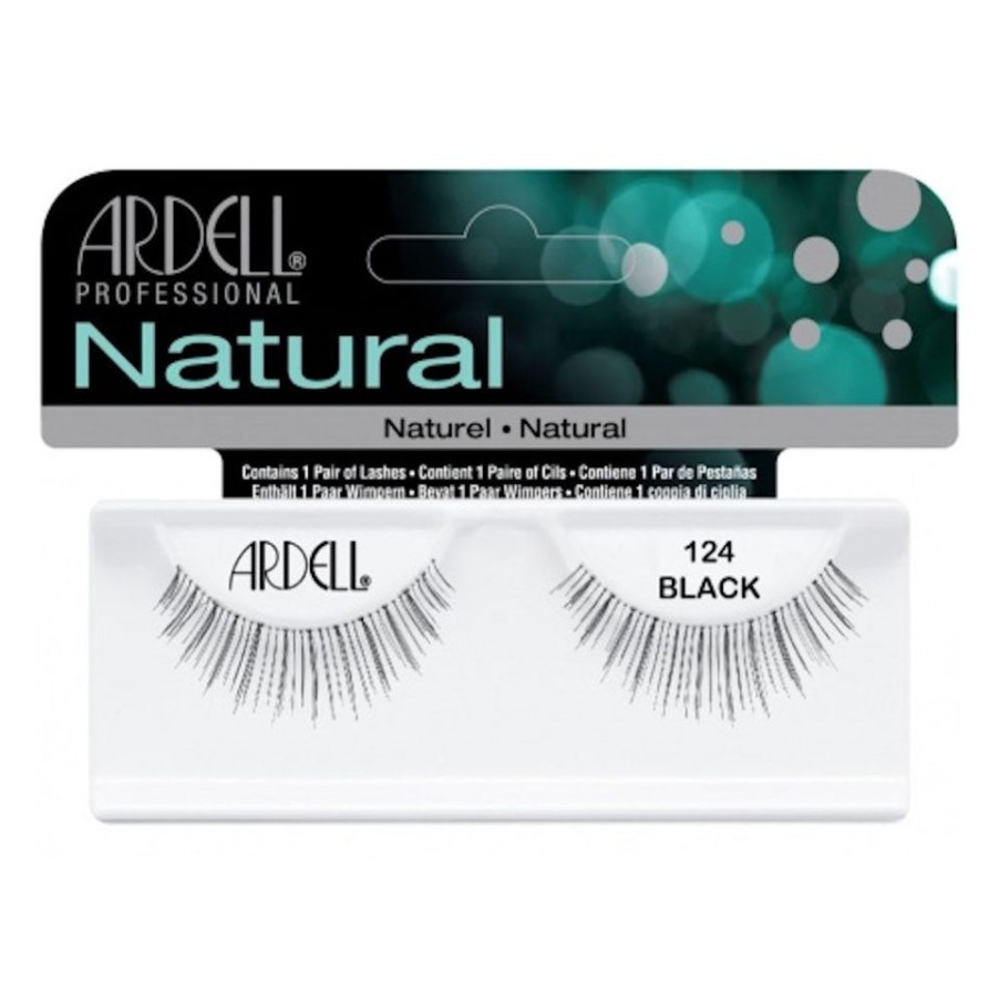 Make Up Ardell Ciglia Finte | Ardell Ciglia Natural Lashes 124 Black