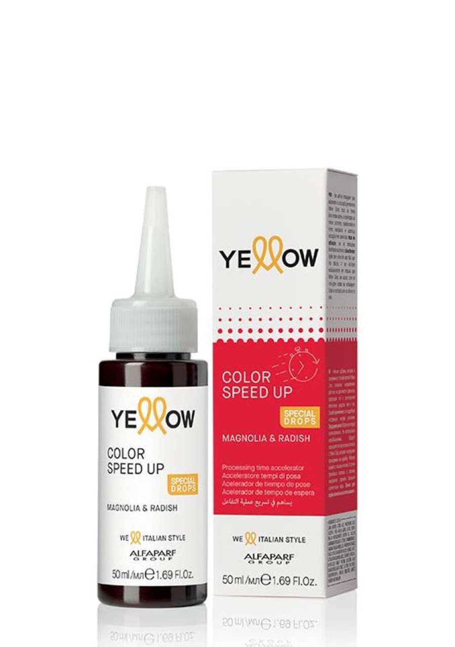 Capelli Alfaparf Yellow | Alfaparf Yellow Color Speed Up Accelleratore Tempi Di Posa Per La Colorazione Dei Capelli 50 Ml