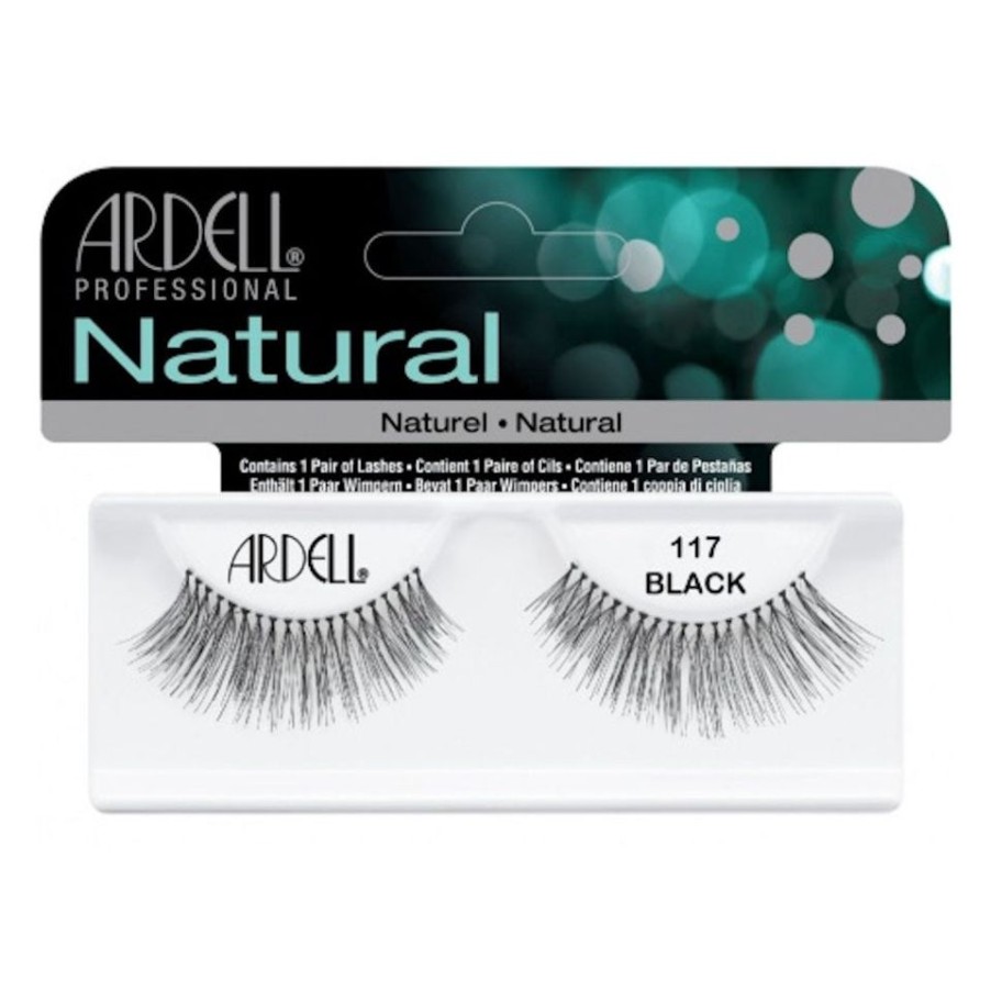 Make Up Ardell Ciglia Finte | Ardell Ciglia Natural Lashes 117 Black