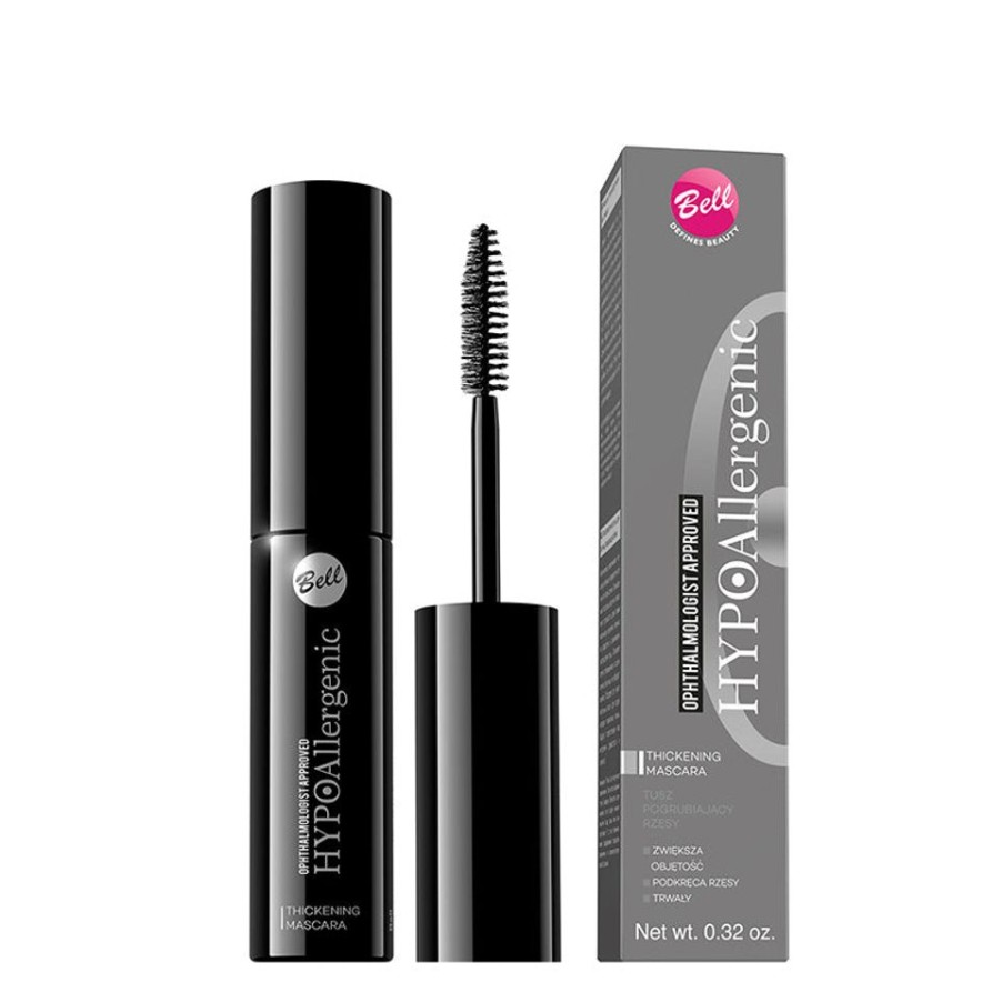 Make Up Bell HypoAllergenic Mascara | Hypoallergenic Thickening Mascara Infoltente 9 Gr