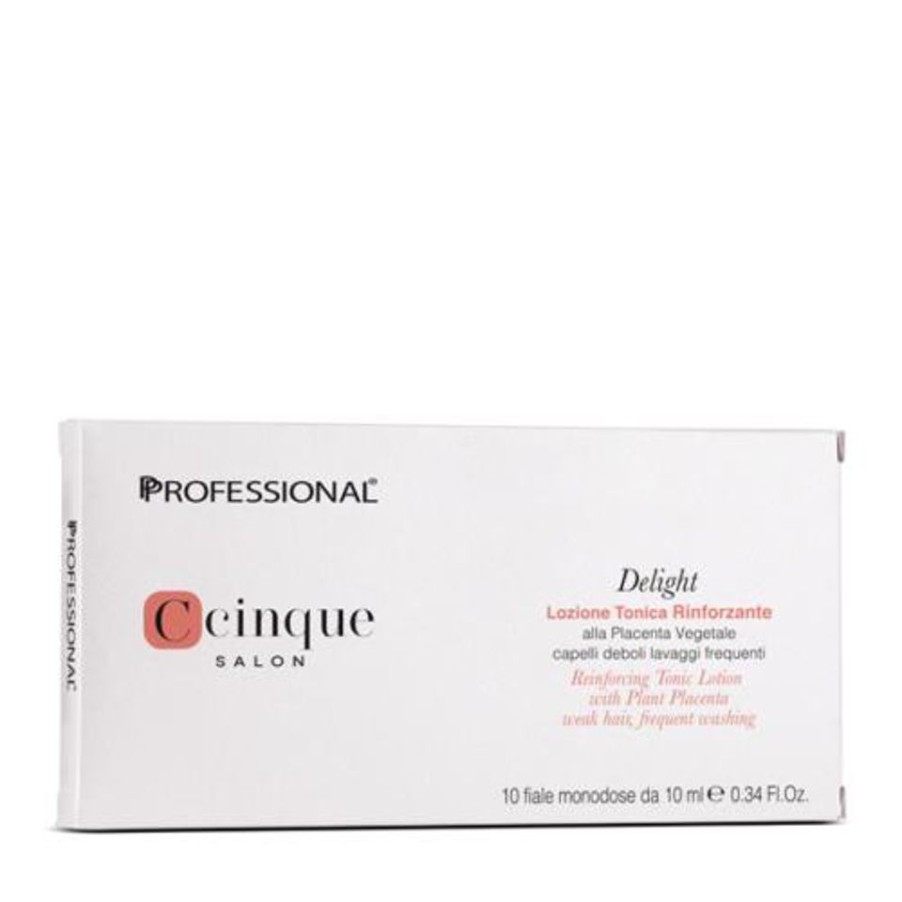 Capelli Professional | Professional Ccinque Salon Delight Lozione Tonica Rinforzante Alla Placenta 10 Fiale Da 10 Ml