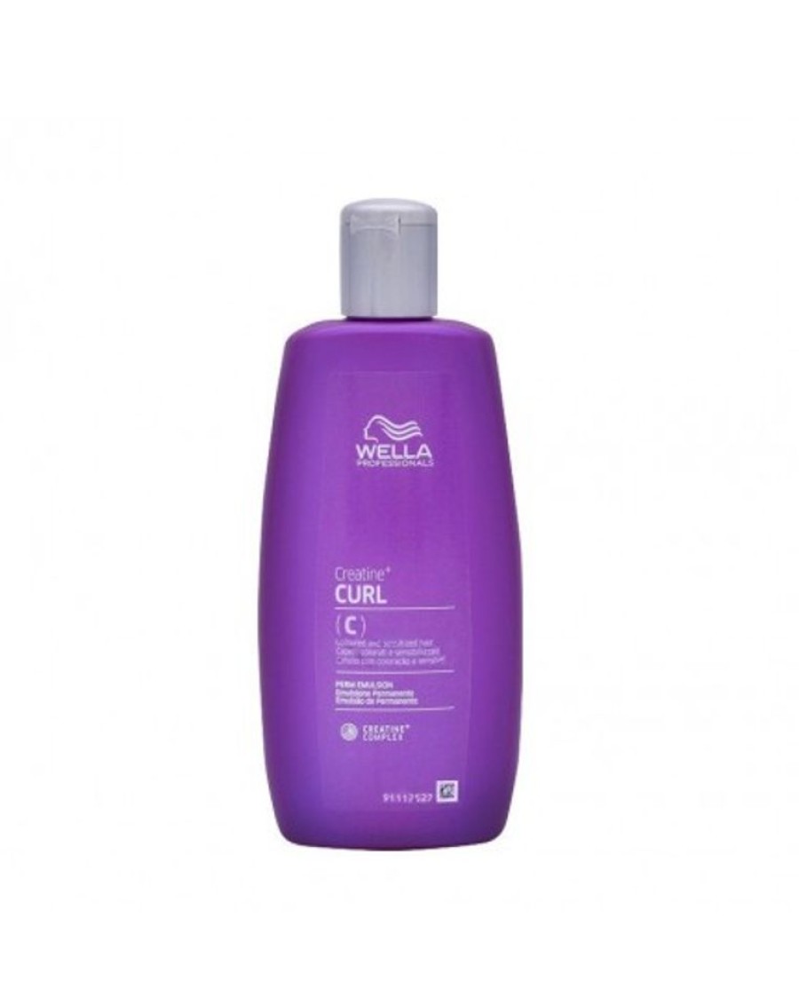 Capelli Wella Professional | Wella Creatine Curl C Emulsione Permanente Per Capelli Colorati E Sensibilizzati 250 Ml