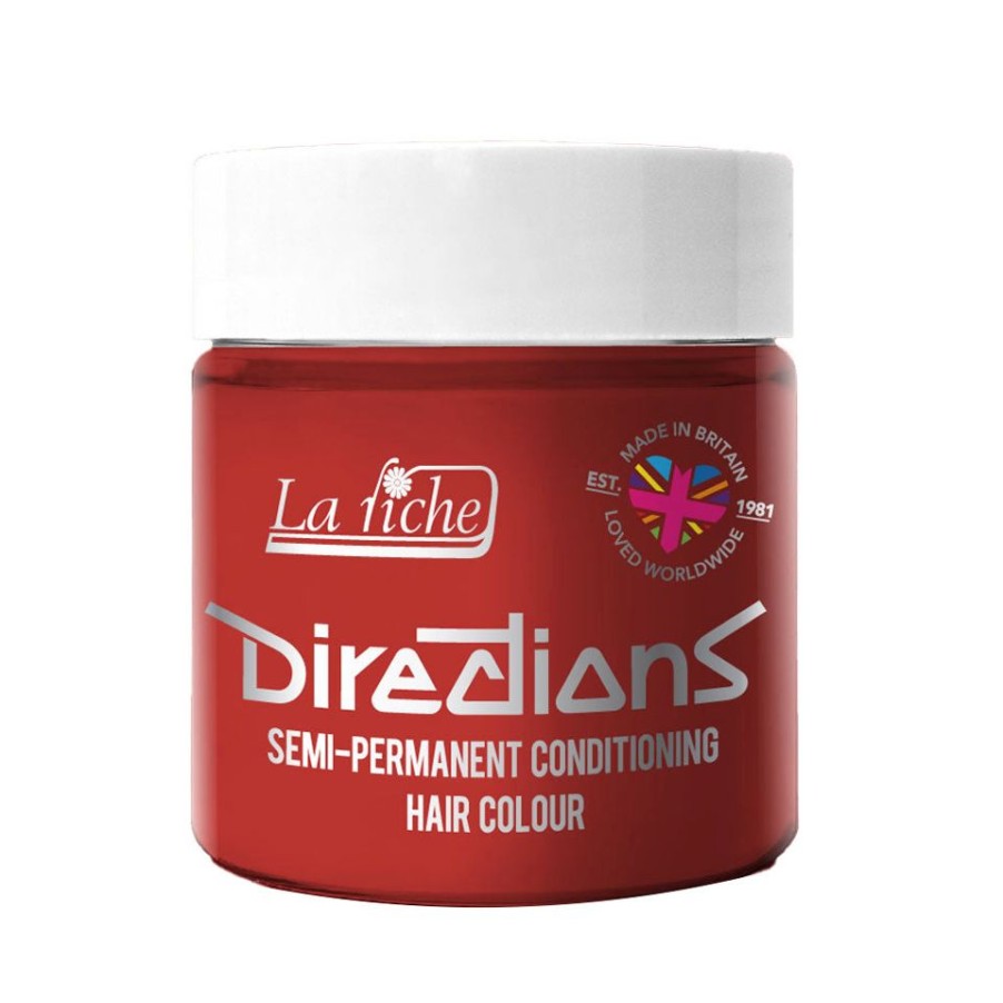 Capelli Directions Hair Colour | Directions Hair Color Colore Semi Permanente Per Capelli 03 Poppy Red 100 Ml