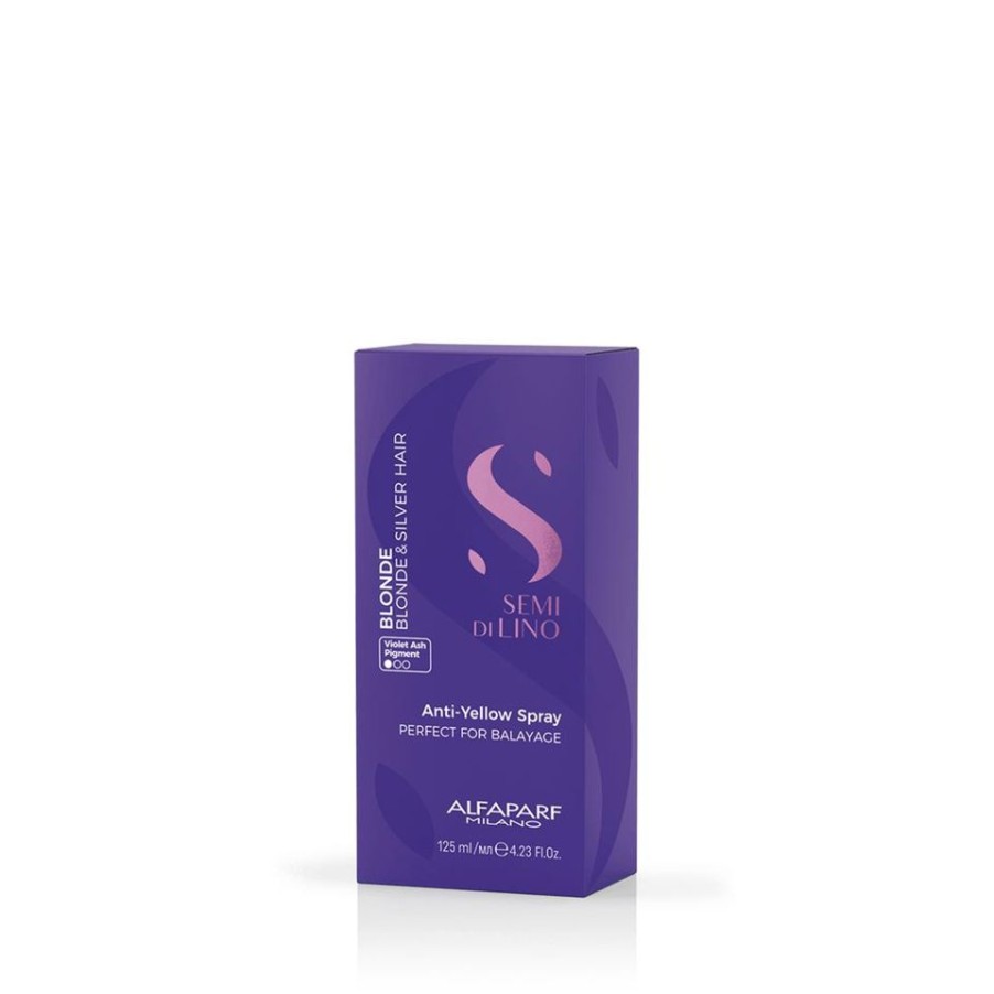 Capelli Alfaparf Milano | Alfaparf Milano Semi Di Lino Blonde Spray Anti Giallo Per Capelli 125 Ml