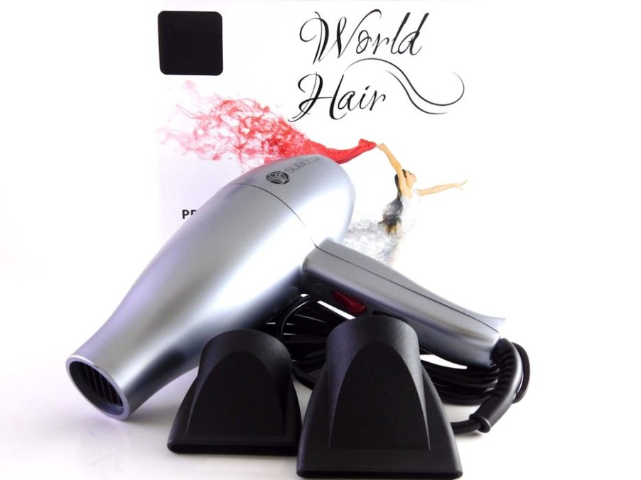 Parrucchiere - Barber Sublime | Worldhair Sublime Asciugacapelli Professionale Grigio Cromato 2000 W