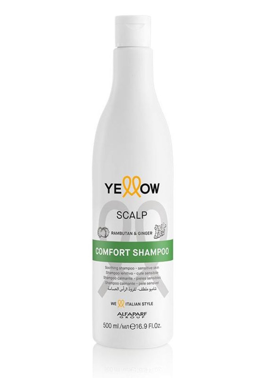 Capelli Alfaparf Yellow | Alfaparf Yellow Scalp Comfort Shampoo Lenitivo Per Cute Sensibile 500 Ml