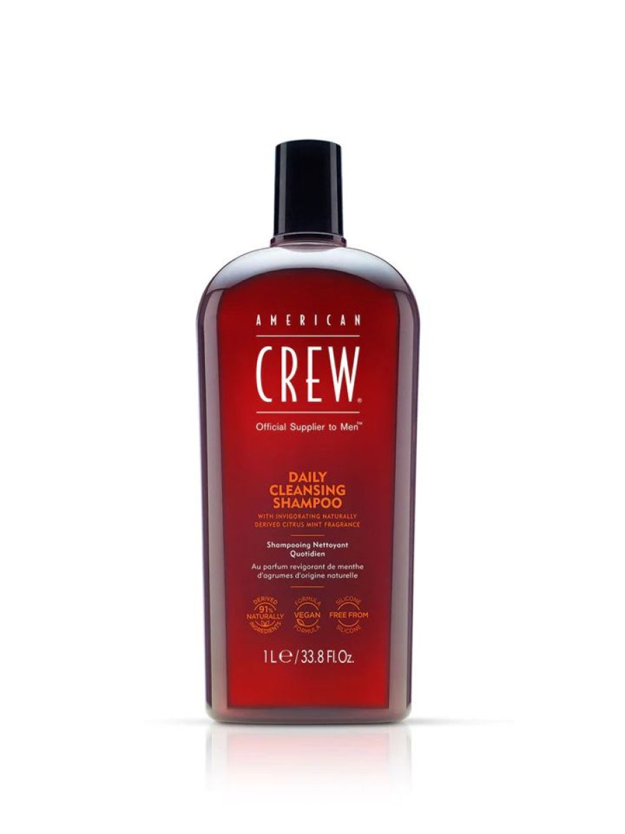 Capelli American Crew | American Crew Daily Cleansing Shampoo Per Capelli 1000 Ml