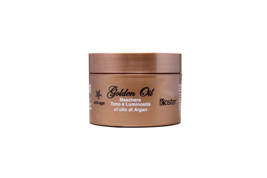 Capelli Koster | Koster Golden Oil Maschera Rinforzante E Illuminante Per Capelli 250 Ml