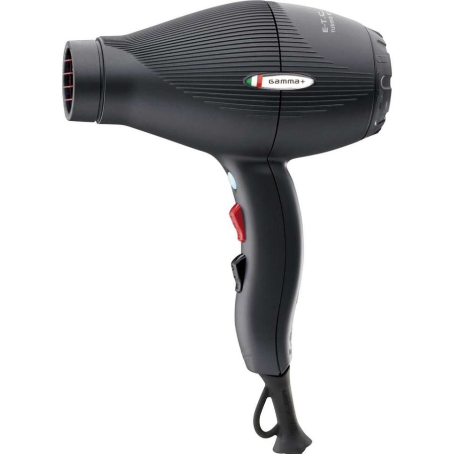 Parrucchiere - Barber Gammapiù | Gammapiu E-T.C Light Asciugacapelli Professionale 2100 W Colore Nero Opaco