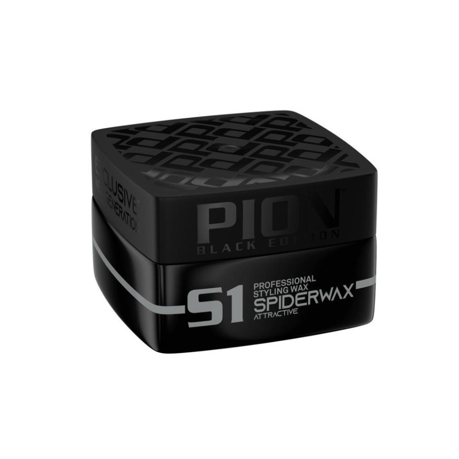 Capelli Pion | Pion Black Edition S1 Spiderwax Cera Per Capelli Tenuta Forte 150 Ml