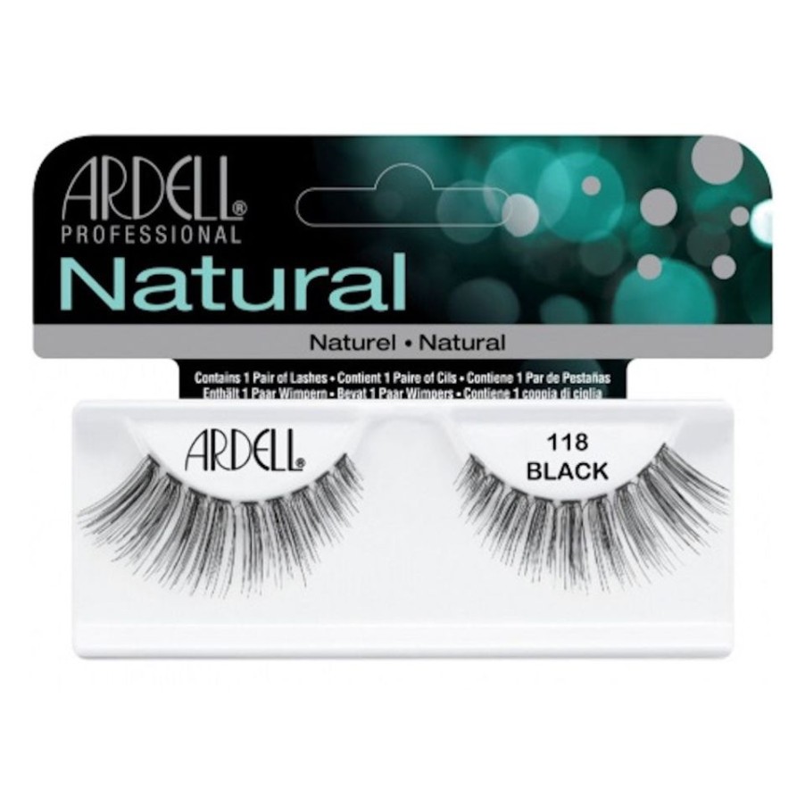 Make Up Ardell Ciglia Finte | Ardell Ciglia Natural Lashes 118 Black