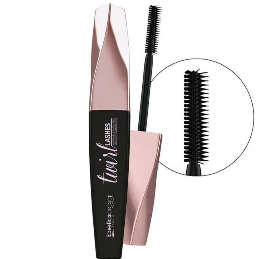 Make Up BellaOggi Italia Mascara | Bellaoggi Twirl Lashes Mascara Volume Washable