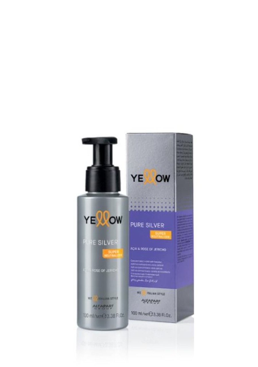 Capelli Alfaparf Yellow | Alfaparf Yellow Silver Pure Silver Pigmento Puro Viola Cenere Per Capelli 100 Ml