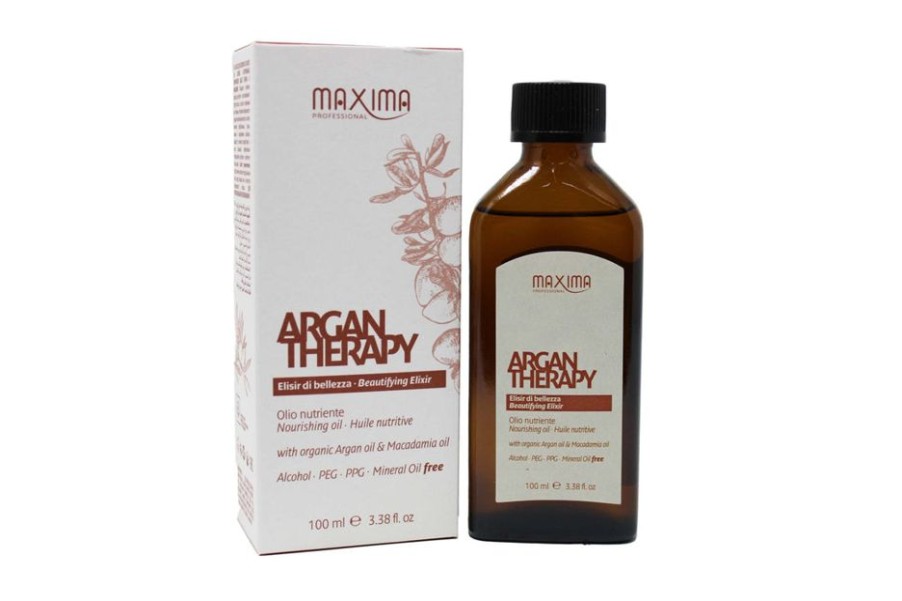 Capelli Maxima Professional | Maxima Argan Therapy Elisir Di Bellezza Olio Nutriente Per Capelli 100 Ml