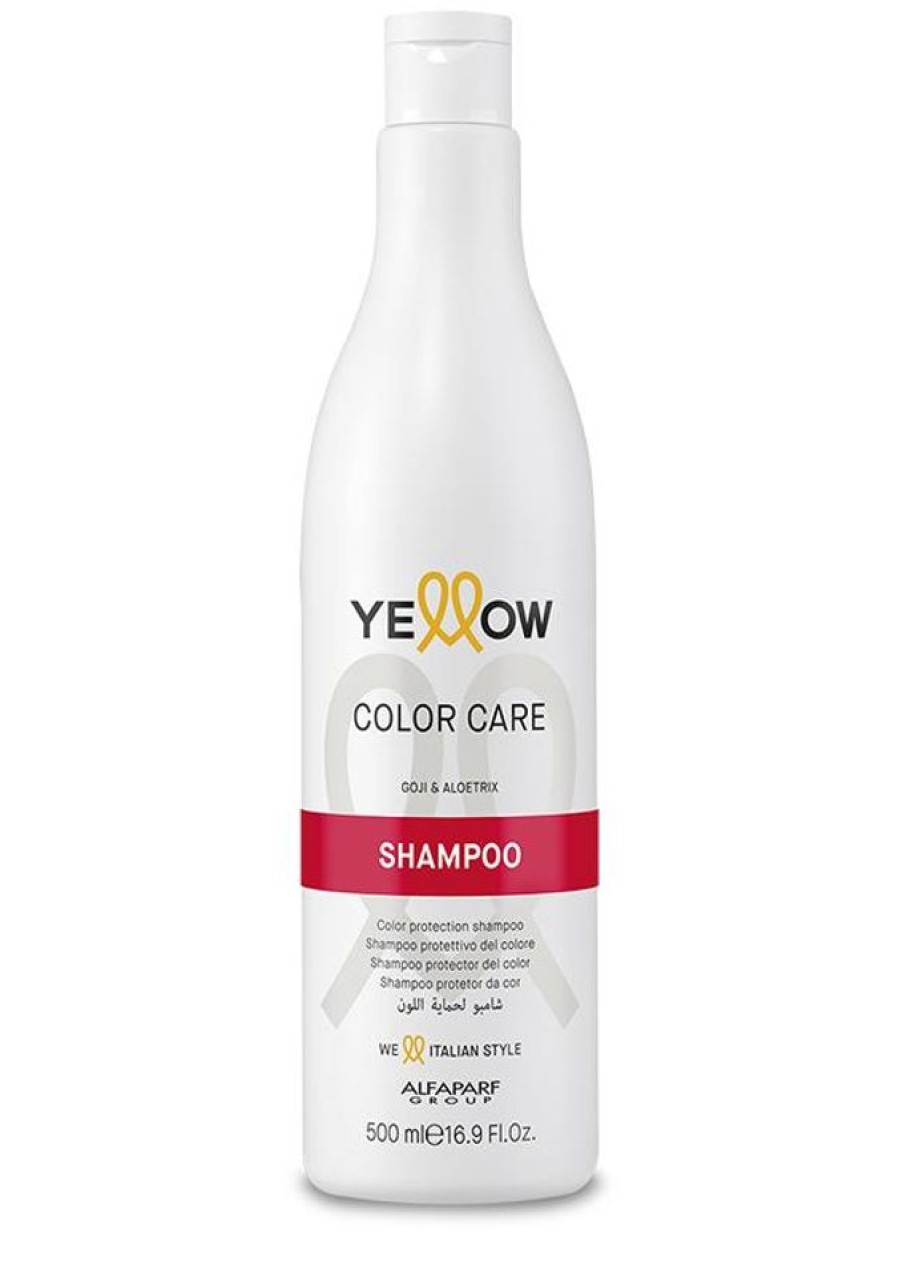 Capelli Alfaparf Yellow | Alfaparf Yellow Color Care Shampoo Protettivo Del Colore Per Capelli Colorati E Trattati 500 Ml