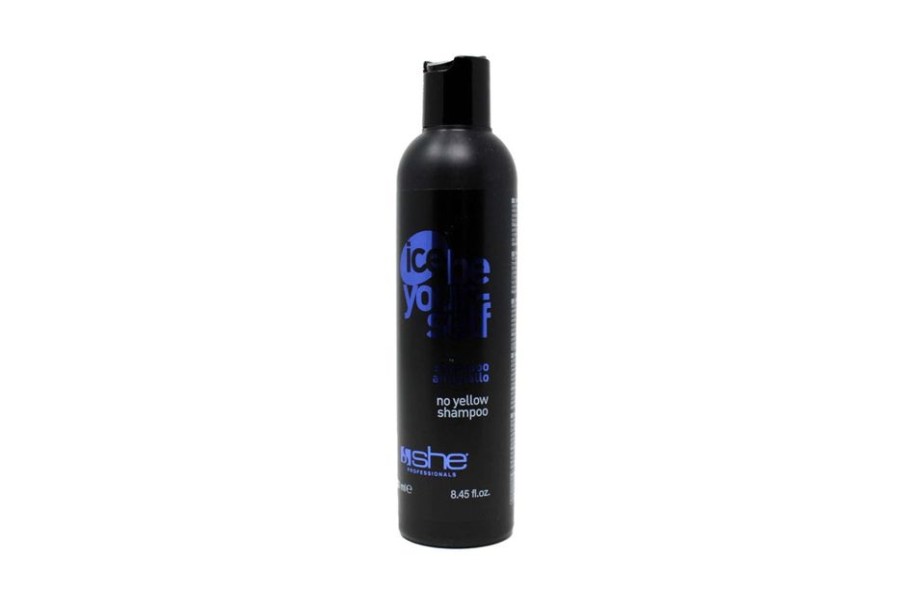 Capelli She Professional | She Professional Ice Be Your Self Shampoo Antigiallo Per Capelli 250 Ml