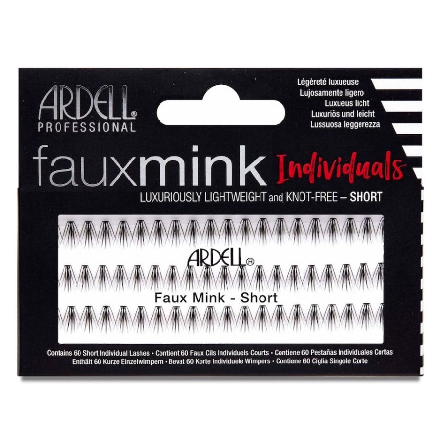 Make Up Ardell Ciglia Finte | Ardell Ciglia Faux Mink Individuals Short Black Senza Nodo