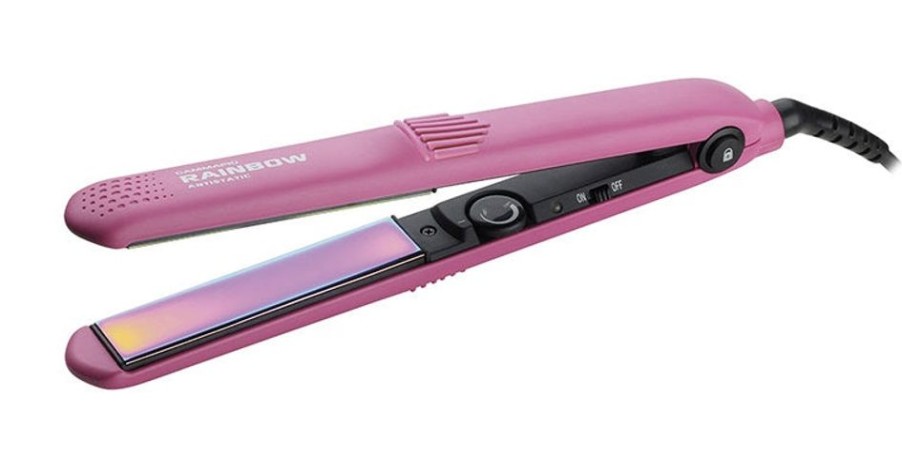 Parrucchiere - Barber Gammapiù | Gammapiu Rainbow Antistatic Piastra Per Capelli 230° Colore Rosa