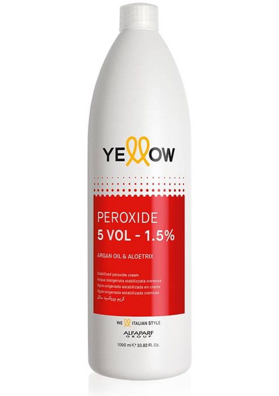 Capelli Alfaparf Yellow | Alfaparf Yellow Acqua Ossigenata Stabilizzata Cremosa 5 Volumi ( 1,5% ) 1000 Ml